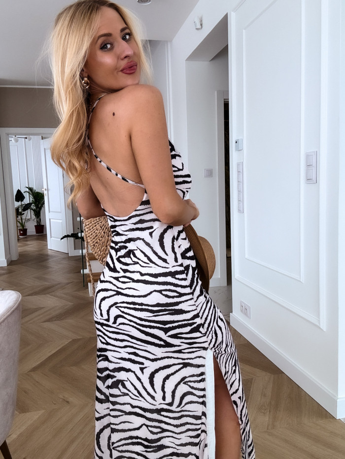 ALICE- SUKIENKA JASNA ZEBRA MAXI 7