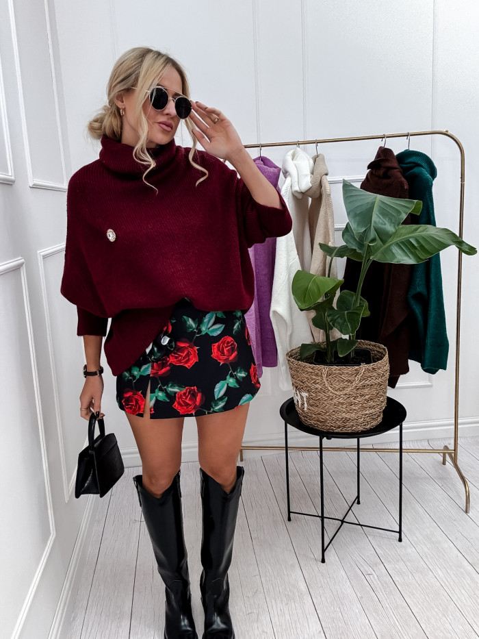 NAVABI - GOLF OVERSIZE BORDO 1