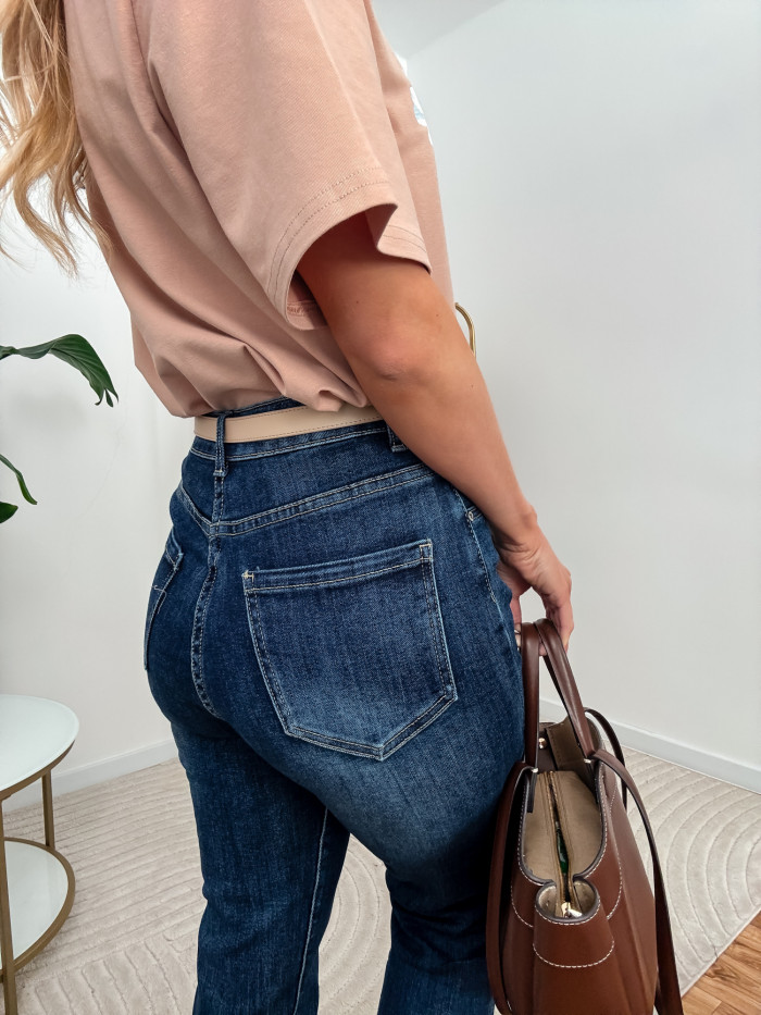 WOMAN -SPODNIE JEANSOWE DENIM 5