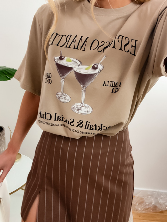 T-SHIRT MARTINI CAPPUCINO PREMIUM 2