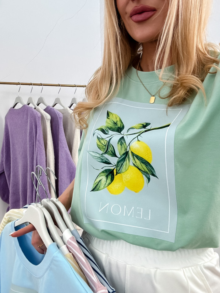 T-SHIRT LIMONCZELLO PISTACJA 11