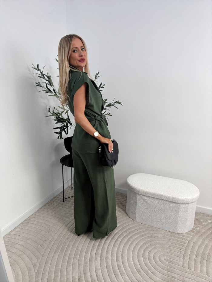 MALIBU- KOMPLET DWUCZĘŚCIOWY 85% VISCOZA KHAKI 4