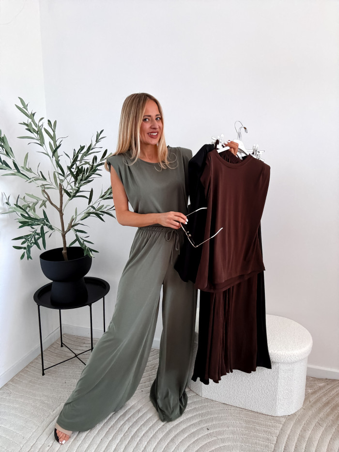 KOMPLET BALI 60% VISCOZA KHAKI 13