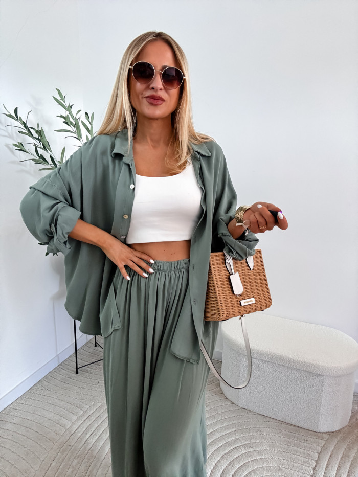 PALERMO-KOMPLET DWUCZĘŚCIOWY Z WIZKOZA KHAKI 6
