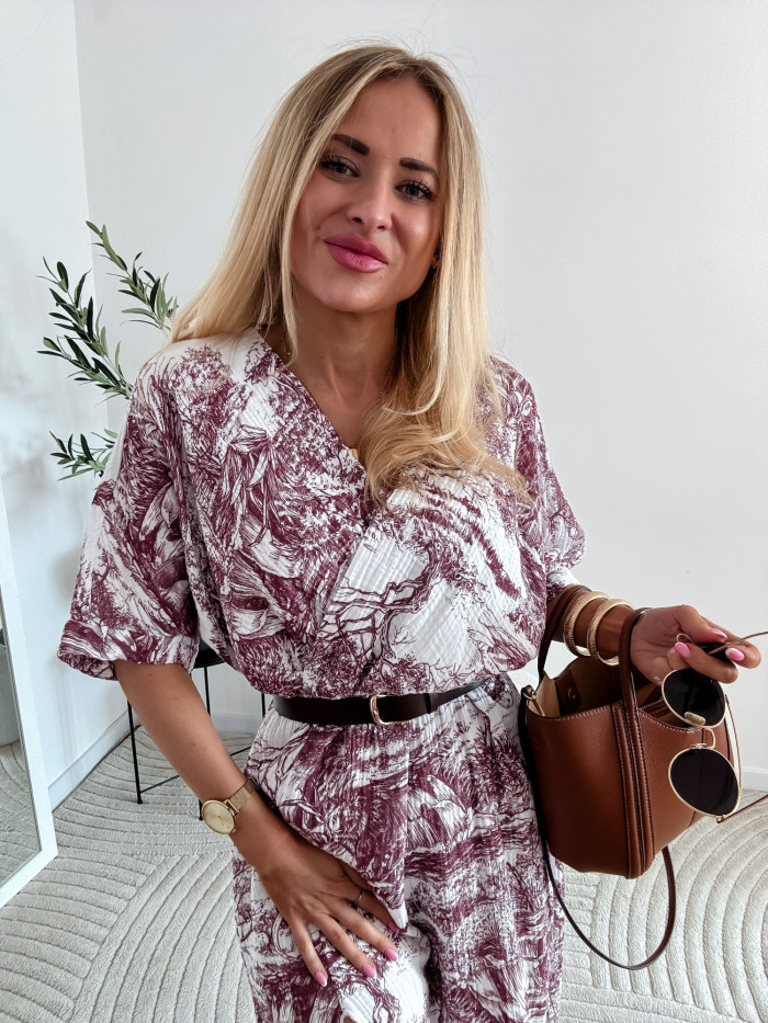 HELEN -SUKIENKA MUŚLINOWA 100% BAWEŁNA 1