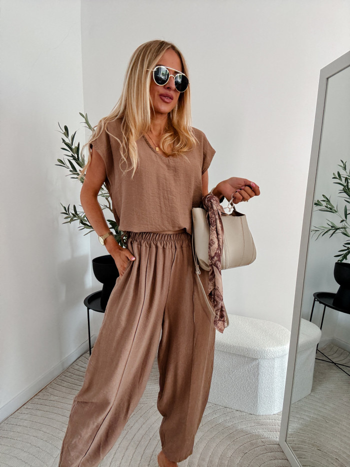 PUERTO- KOMPLET 85 % VISCOZA CAMEL 5
