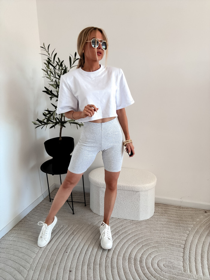 MISSY - KOLARKI SZARE 95% BAWEŁNA 13
