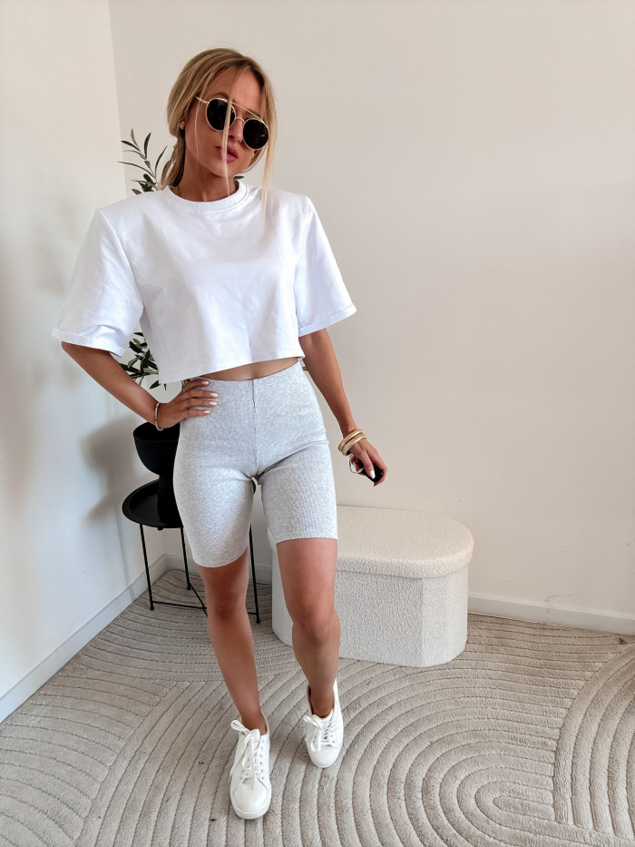 MISSY - KOLARKI SZARE 95% BAWEŁNA 3