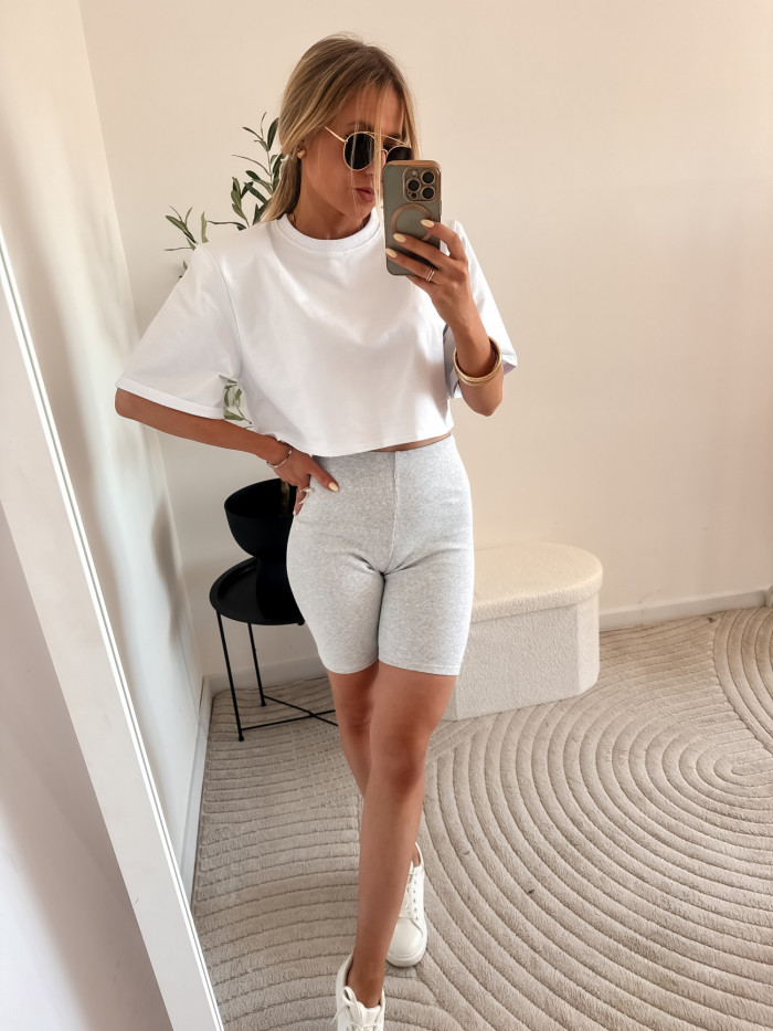 MISSY - KOLARKI SZARE 95% BAWEŁNA 2