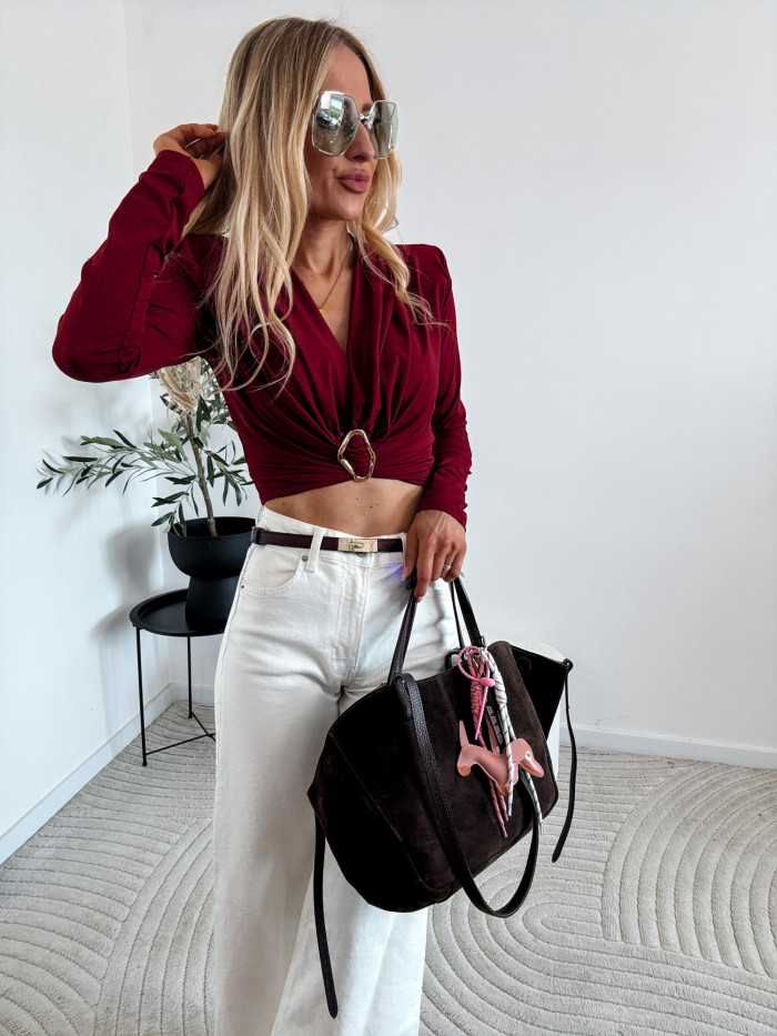 BLUZKA SUZAN BORDO 6