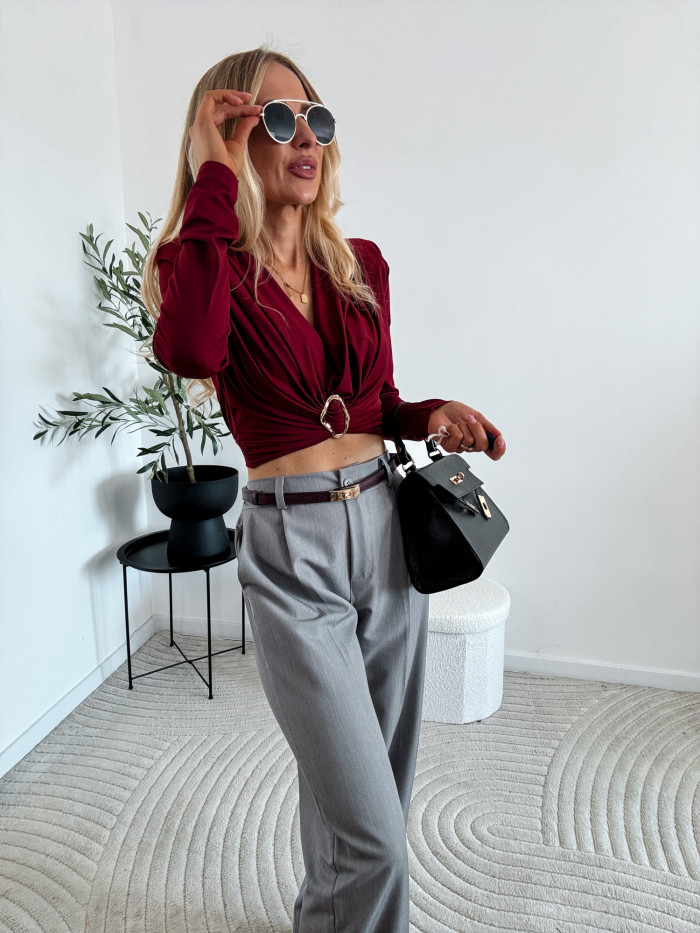 BLUZKA SUZAN BORDO 9