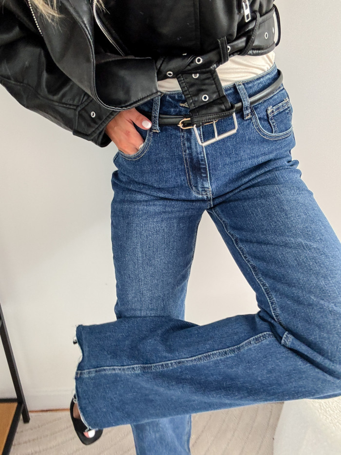 COLIN SPODNIE DENIM PROSTA NOGAWKA 1