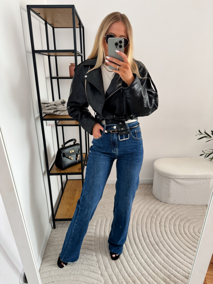 COLIN SPODNIE DENIM PROSTA NOGAWKA