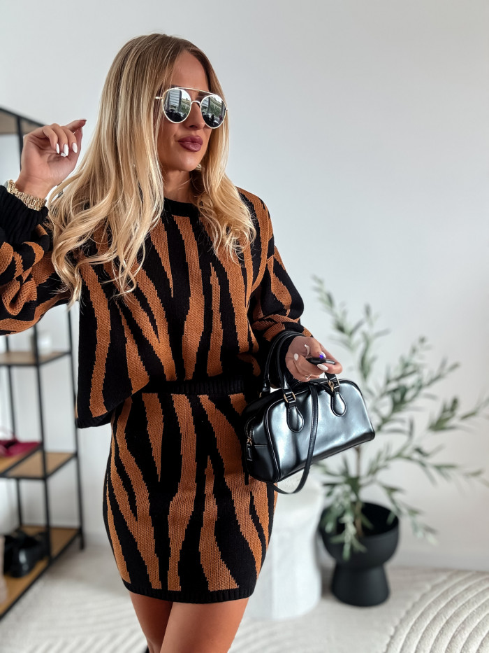 KOMPLET AMANDA BRĄZ 9