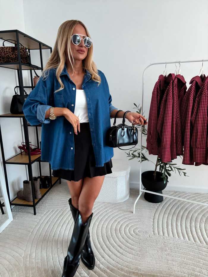 KOSZULA BLUE JEANS 63% BAWEŁNA