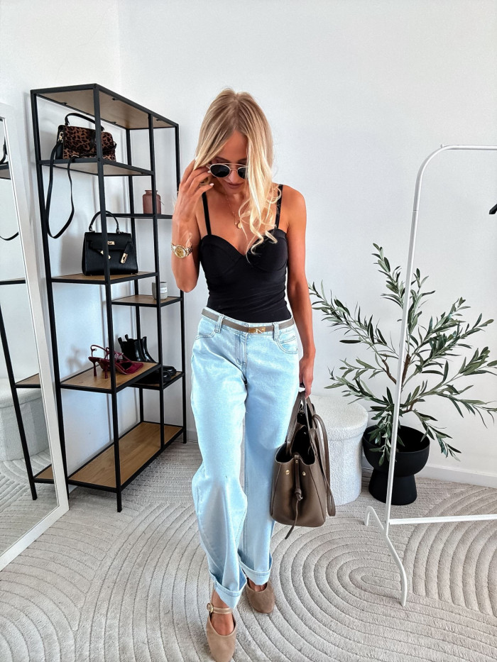 REDIAL- SPODNIE JASNY JEANS 3